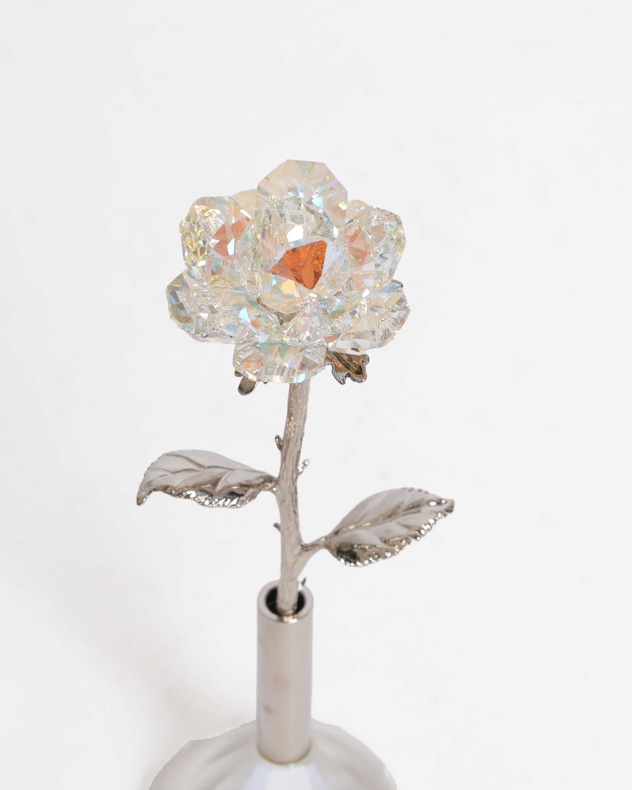 Noblesse New Noblesse rose crystal with stand
