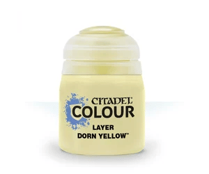 Games Workshop Citadel Layer Paint: Dorn Yellow (12 ml)