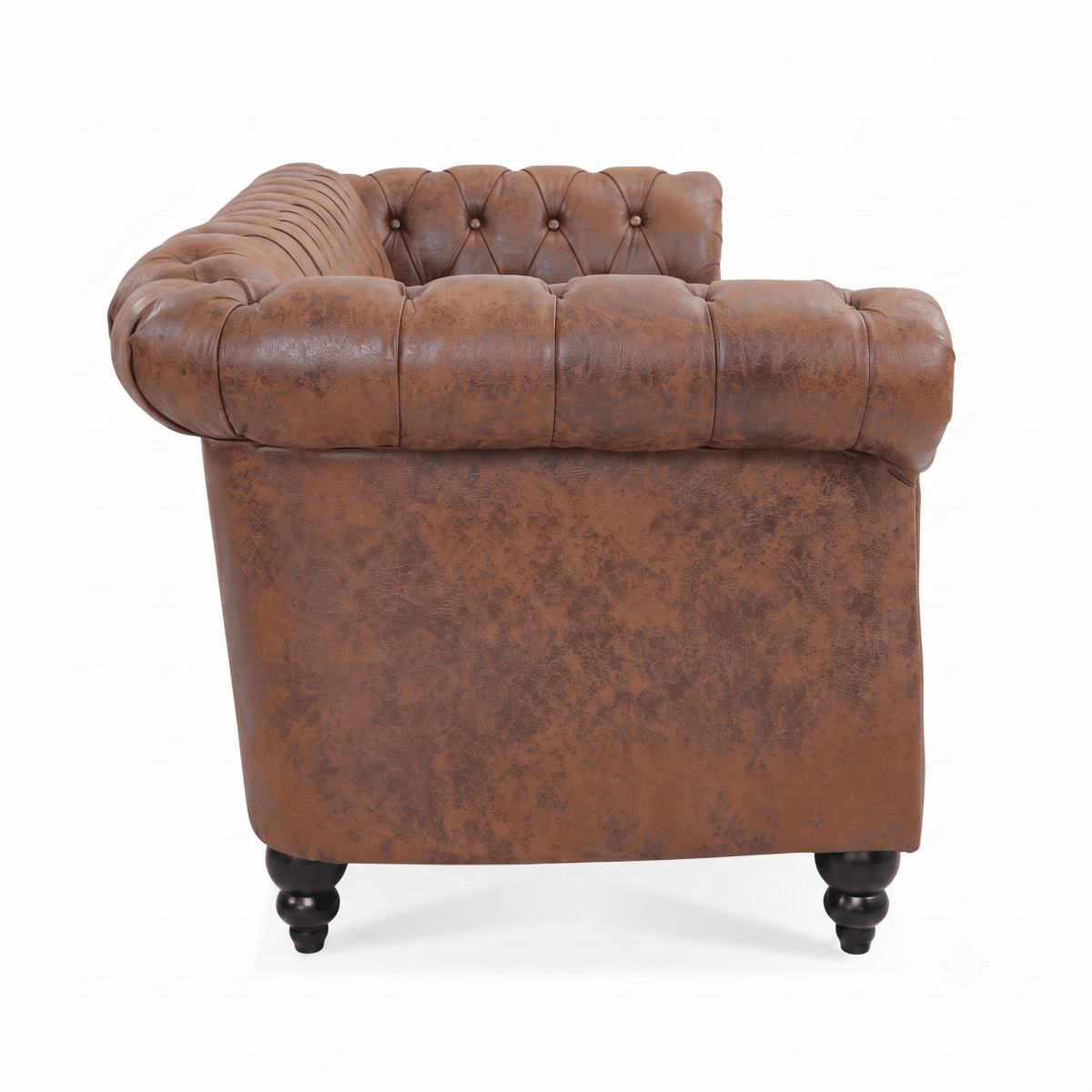 Chesterfield Streamdale 84.65" Rolled Arm Chesterfield 3 Seater Sofa
