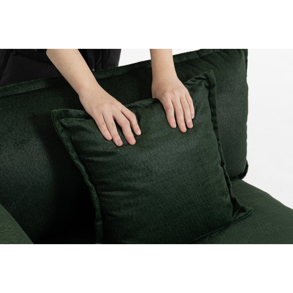 And Streamdale Modern 3 - Seat Sectional Sofa with Ottoman and Chaise Lounge