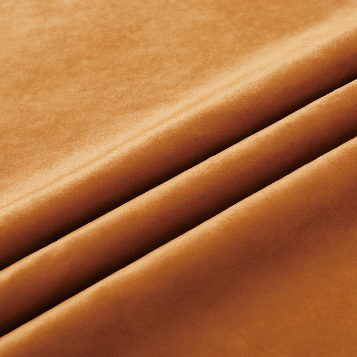 Velvet Streamdale Full Size Velvet Upholstered Floor Bed, Pumpkin Orange
