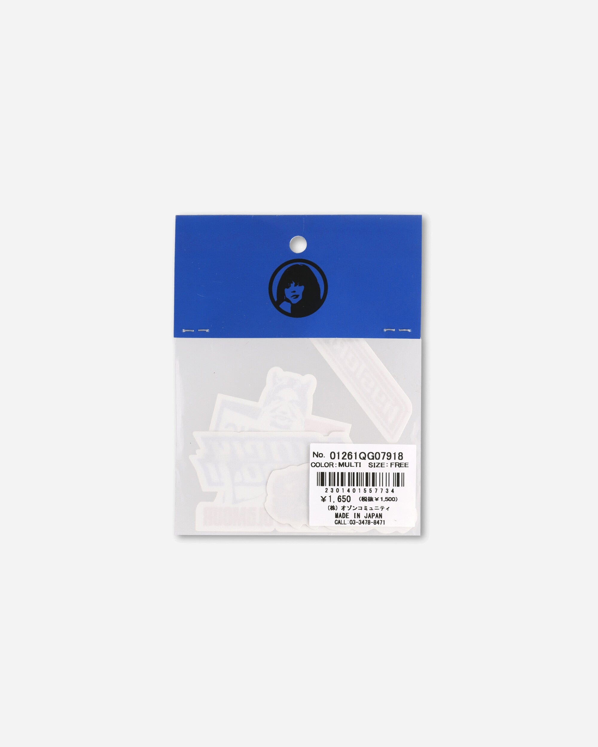 Hysteric Glamour Motor City Fever Sticker Set Multicolor