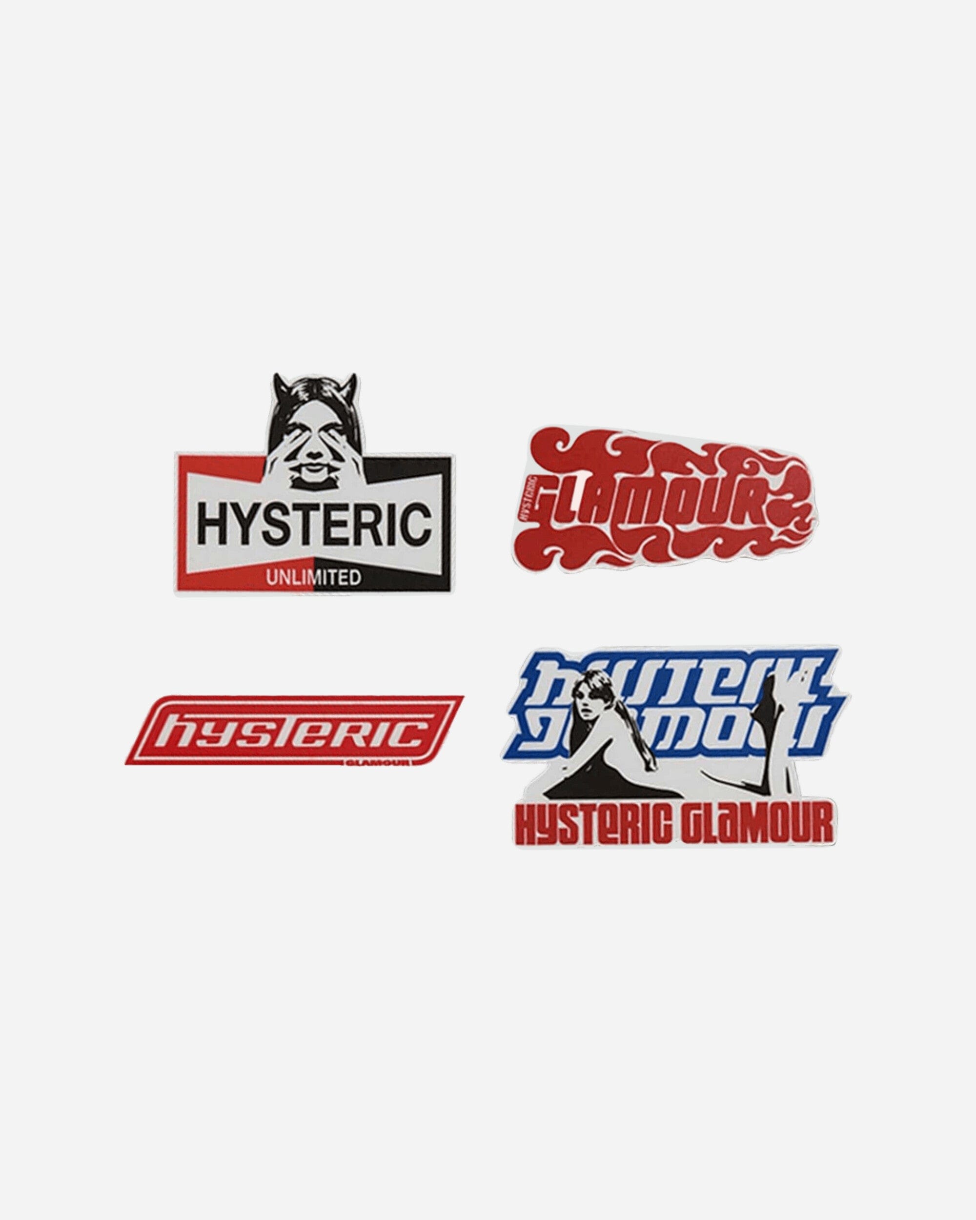 Hysteric Glamour Motor City Fever Sticker Set Multicolor