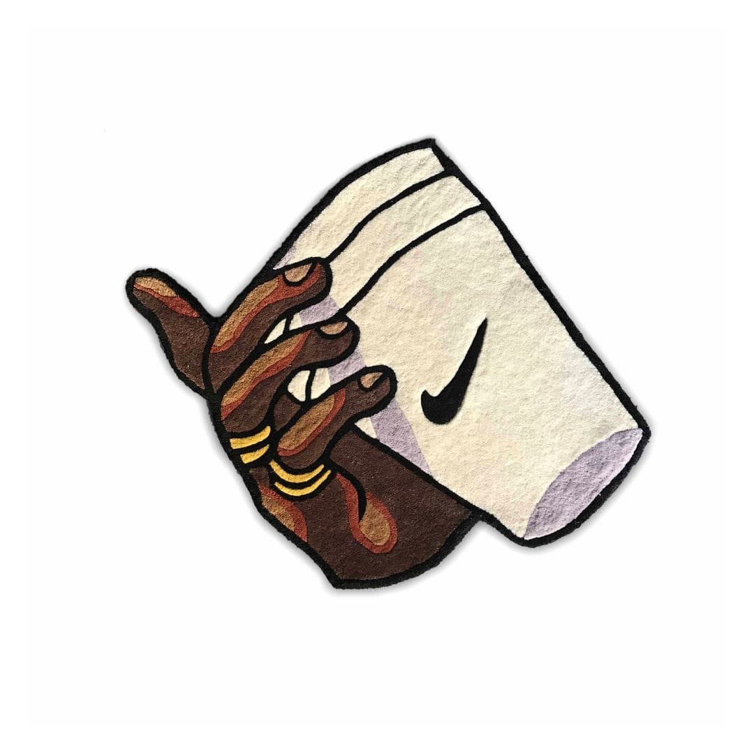 Noche Nike Cup Rug by Noche