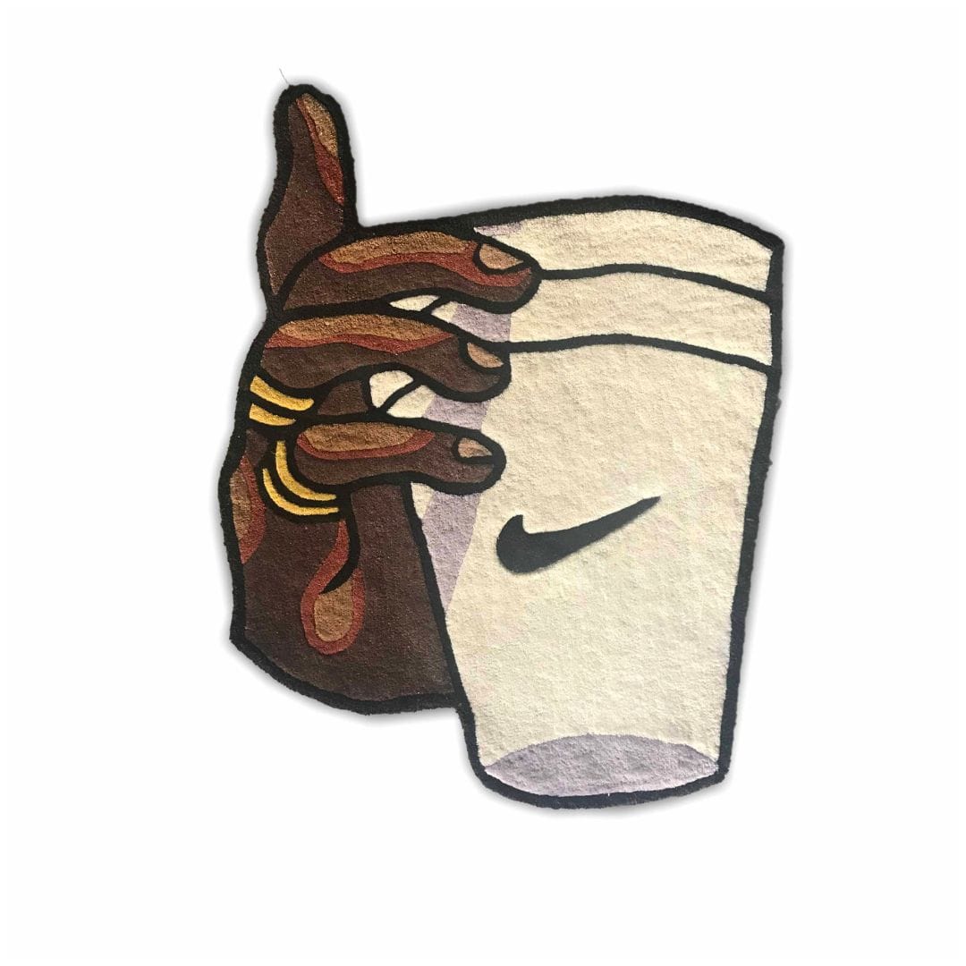 Noche Nike Cup Rug by Noche