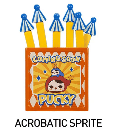 Taropudding Acrobatic Sprite - WHY SO SERIOUS Series - Magnetic Sealing Clip Storage Box Set by POP MART