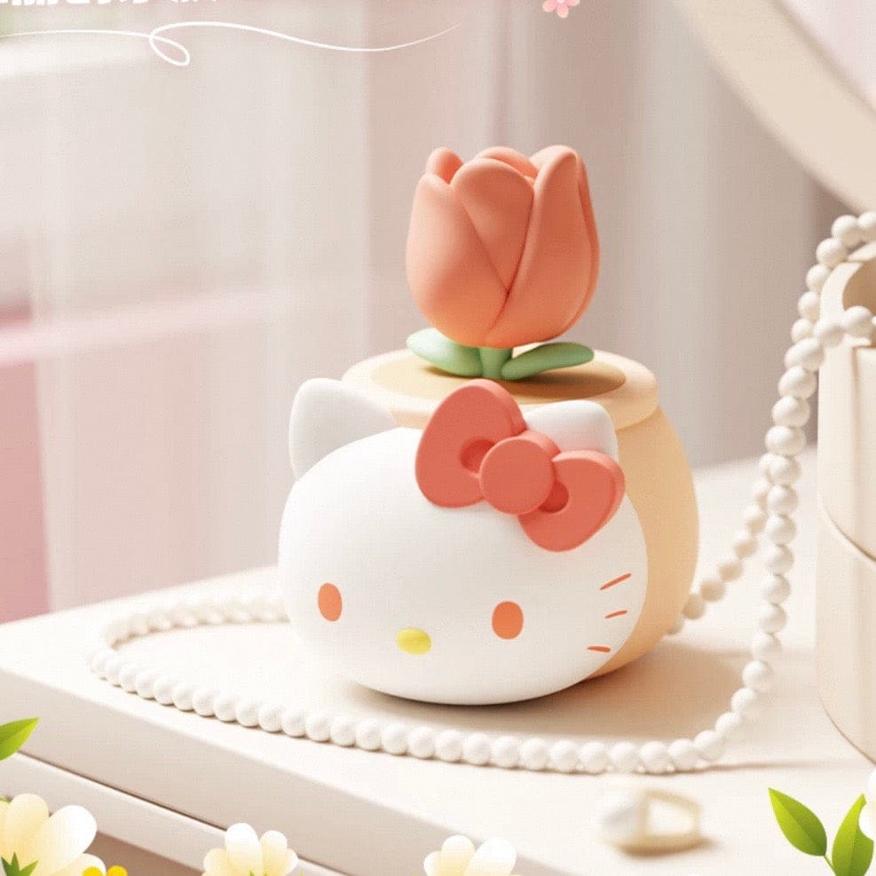 Taropudding Hello Kitty - Hello Kitty and Friends - Flower Pot Storage Figurine Single Box by Sanrio