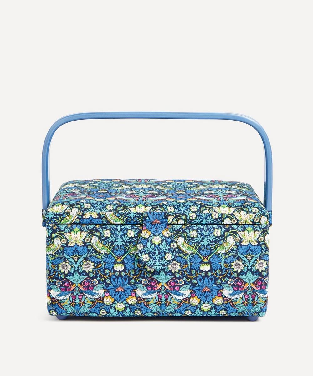 Liberty Strawberry Thief Rectangle Sewing Storage Box