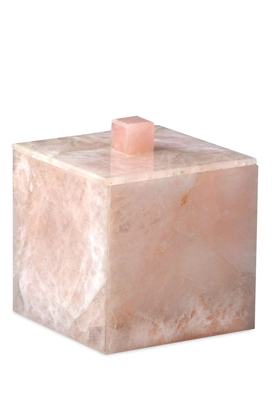 Mike + Ally Taj Rose Quartz Storage Box