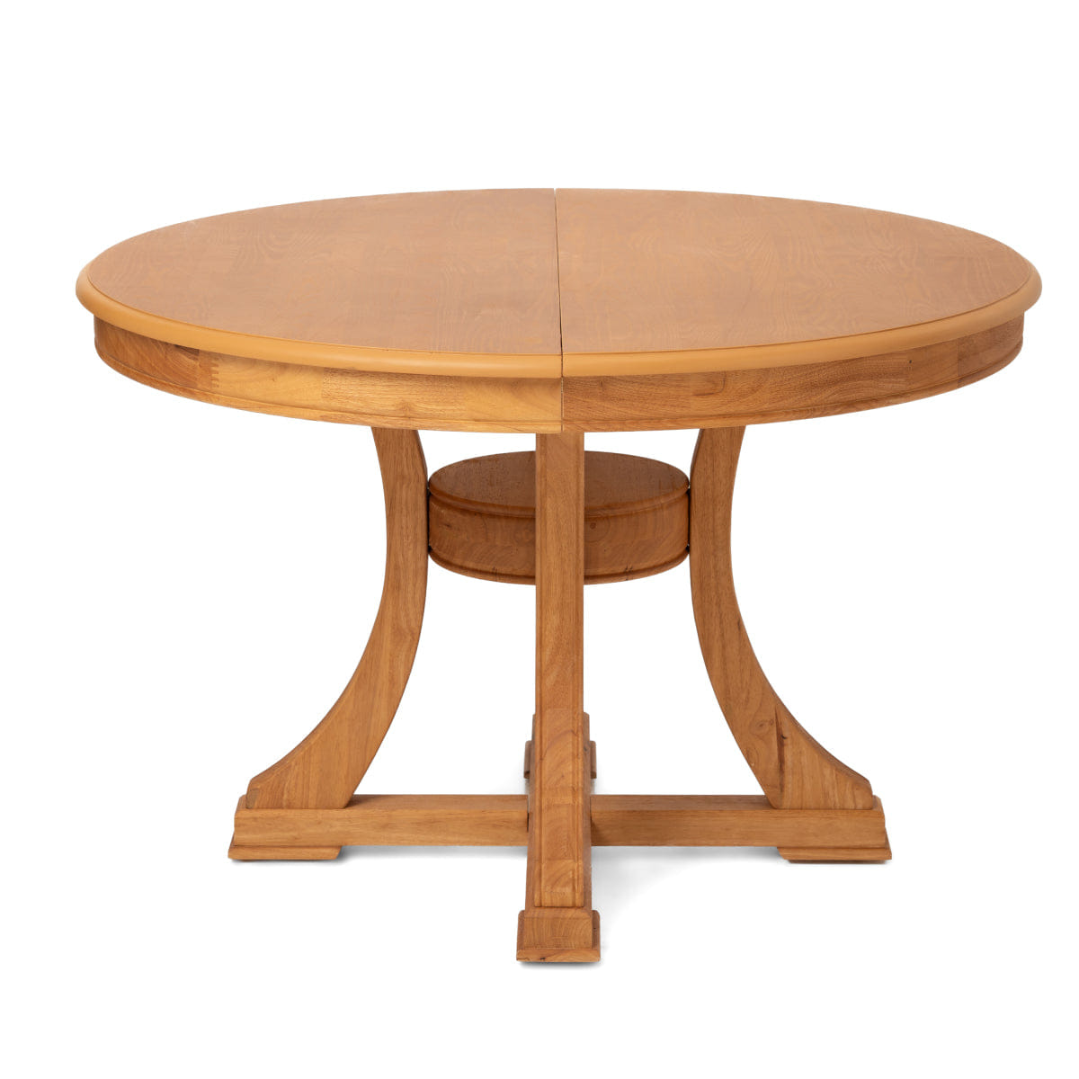 Retro Streamdale 7 - Piece Retro Extendable Dining Table & 6 Chairs Set (Natural)