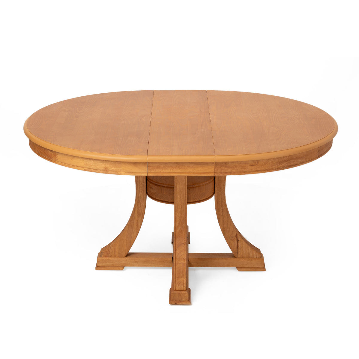 Retro Streamdale 7 - Piece Retro Extendable Dining Table & 6 Chairs Set (Natural)