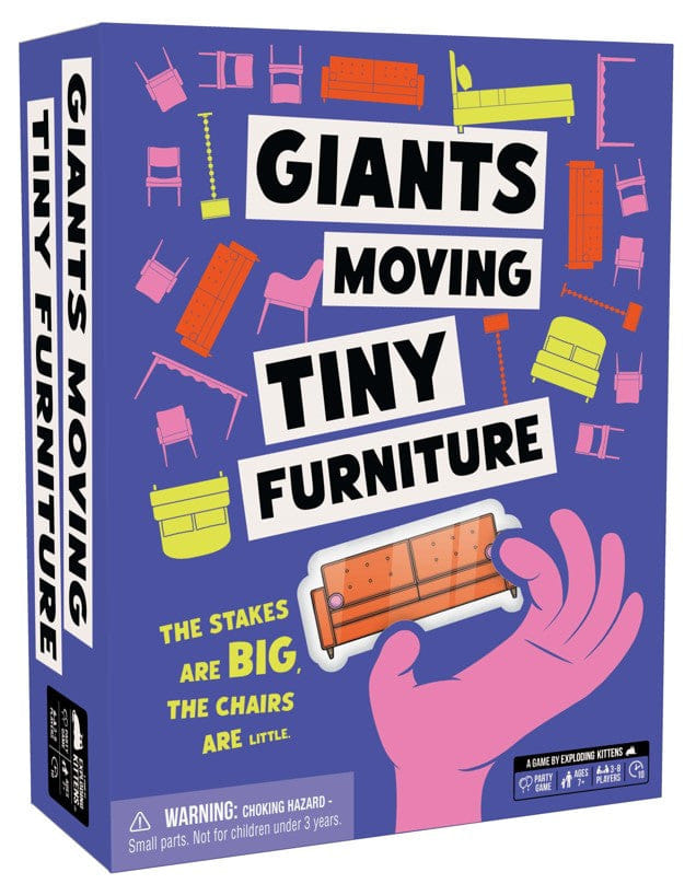 Exploding Kittens Giants Moving Tiny Furniture (By Exploding Kittens)
