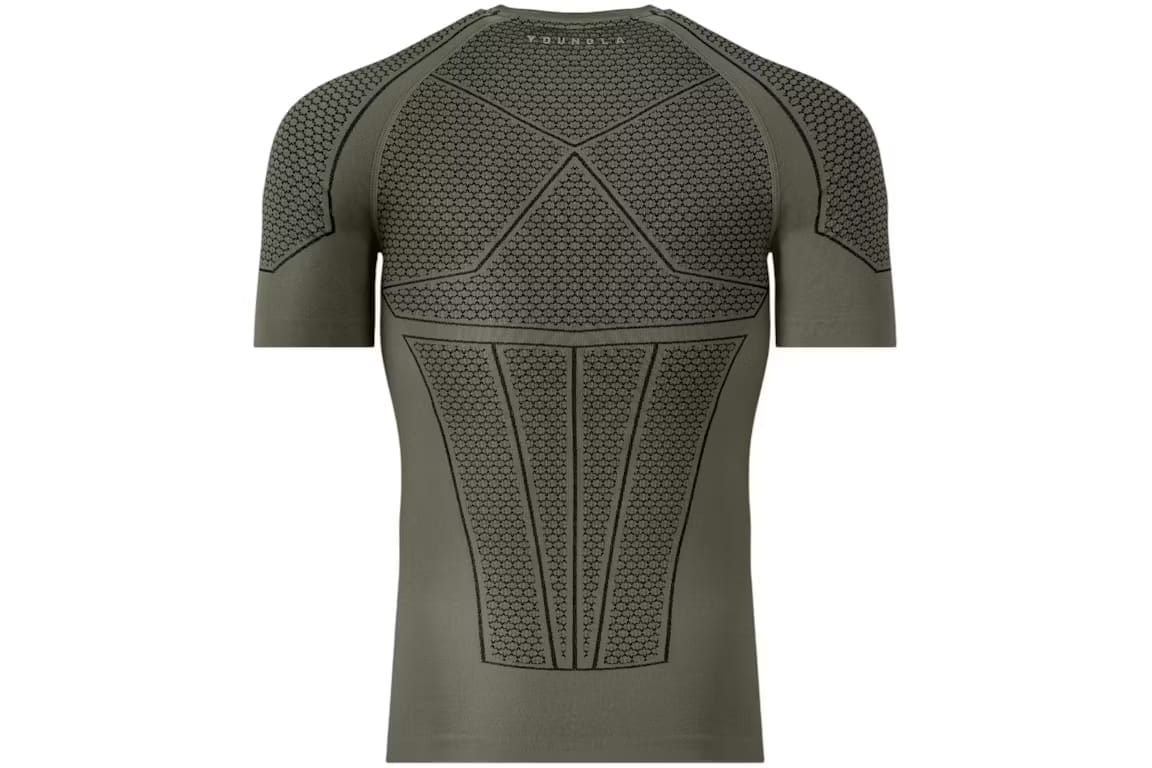 YoungLA x Batman Compression Tee Grey/Green