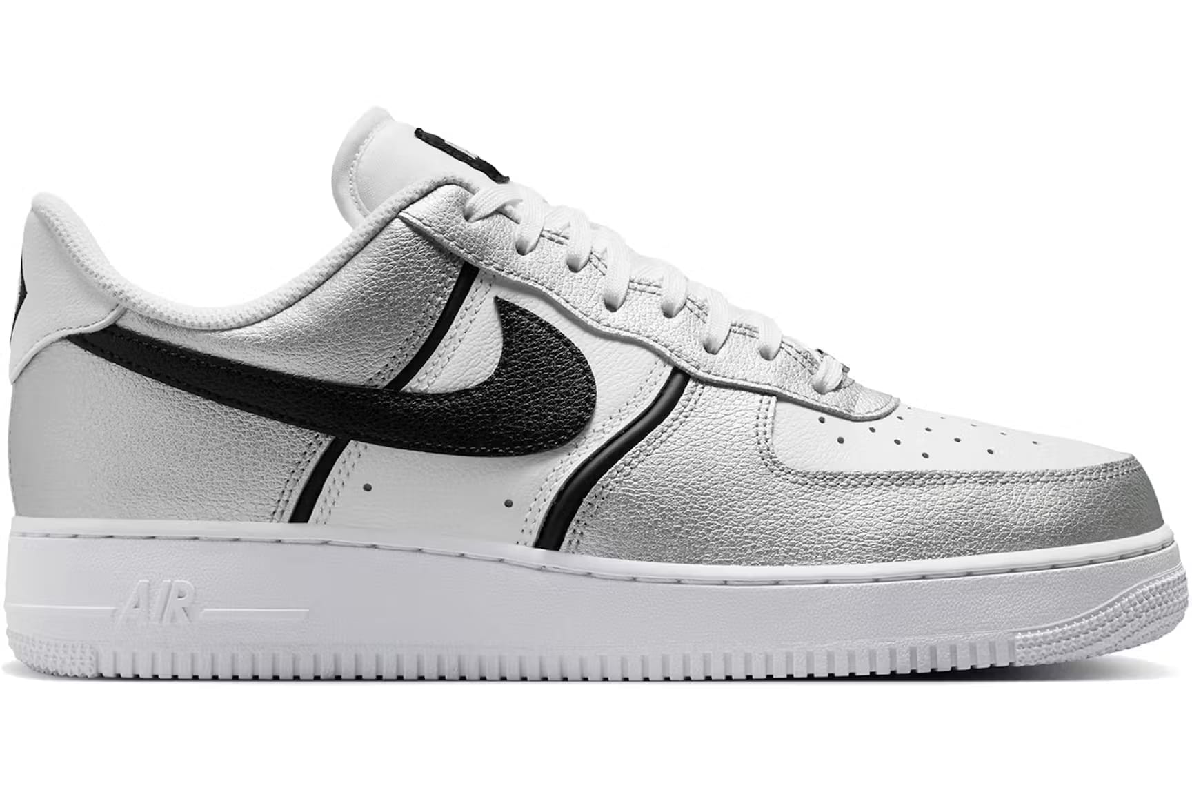 Nike Air Force 1 Low '07 LV8 Metallic Silver White Black
