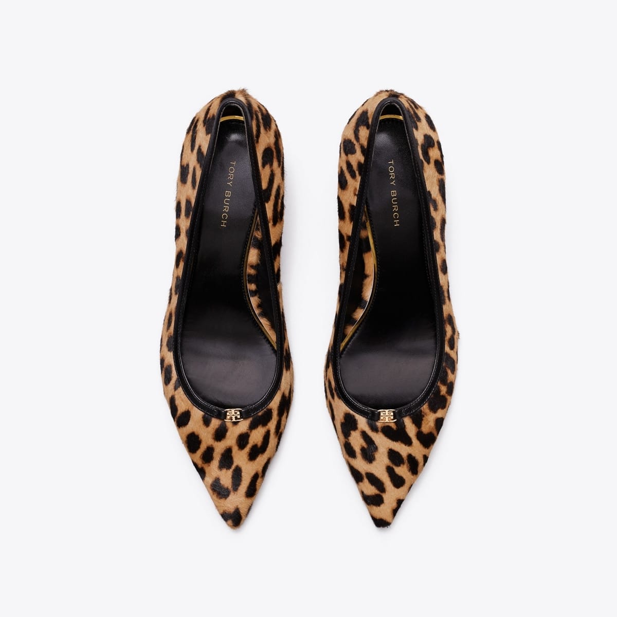 Double T Buckle Low-Heeled Pump