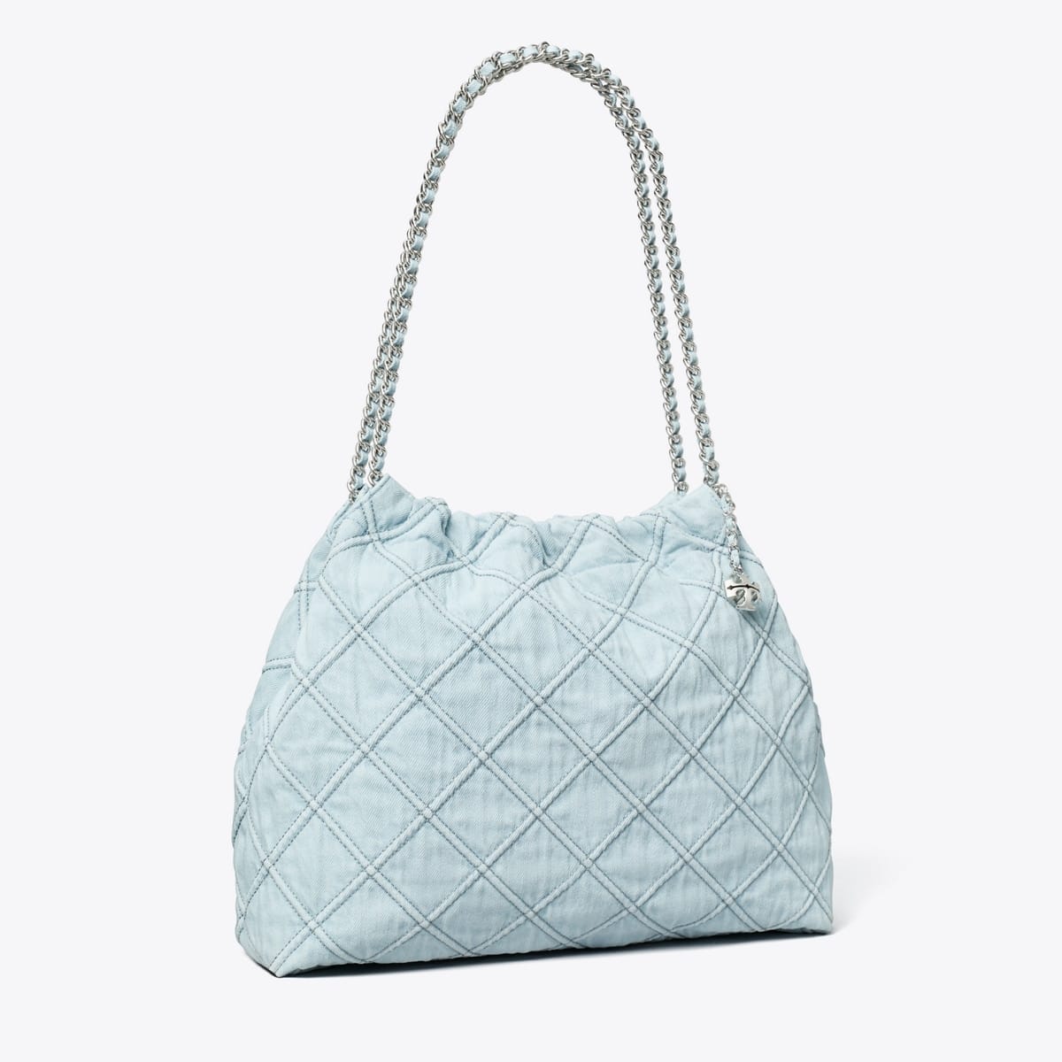 Fleming Soft Denim Hobo Bag