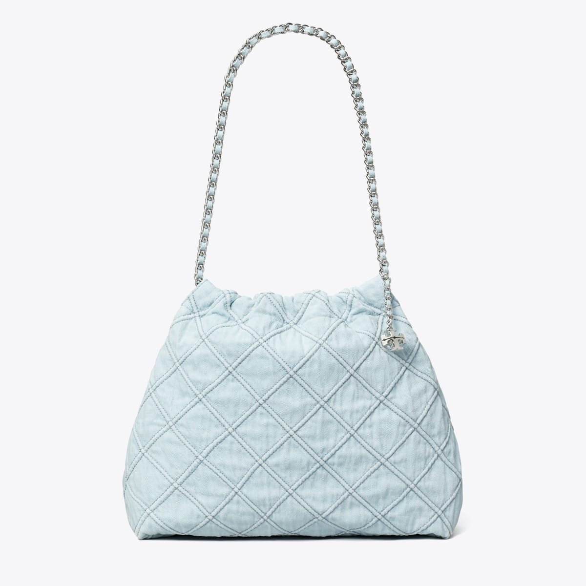 Fleming Soft Denim Hobo Bag