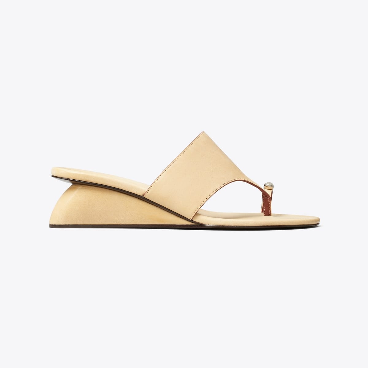 Pierced Wedge Sandal