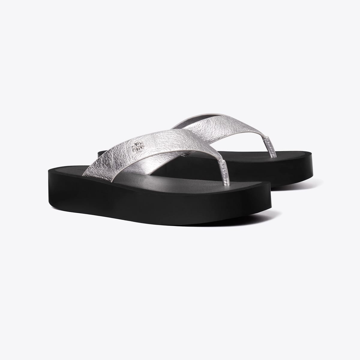 Leather Platform Flip Flop