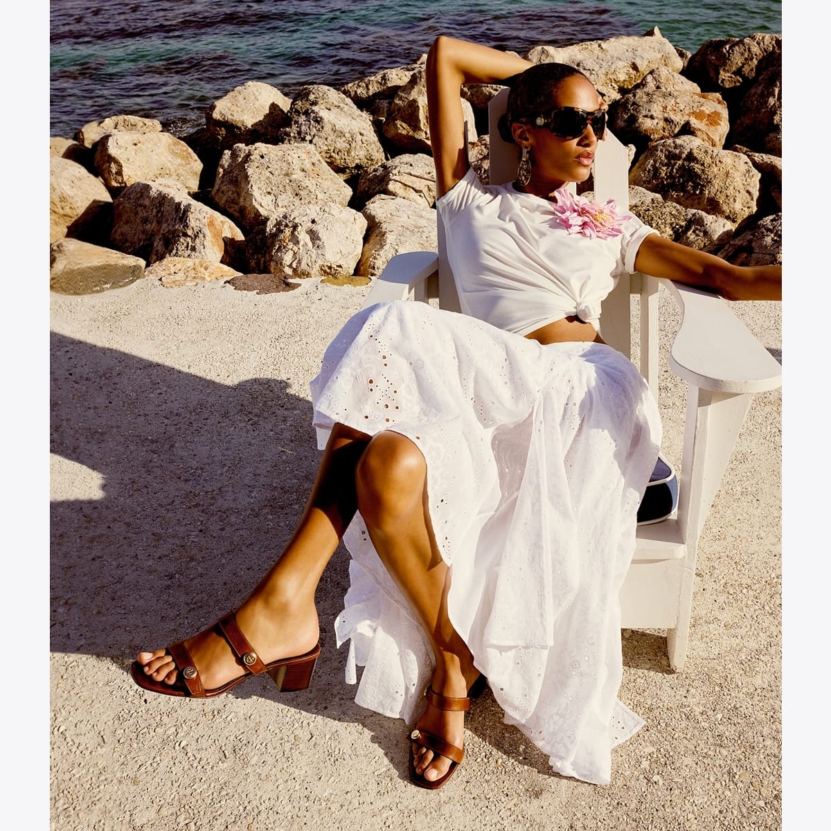 Romy Block-Heel Sandal