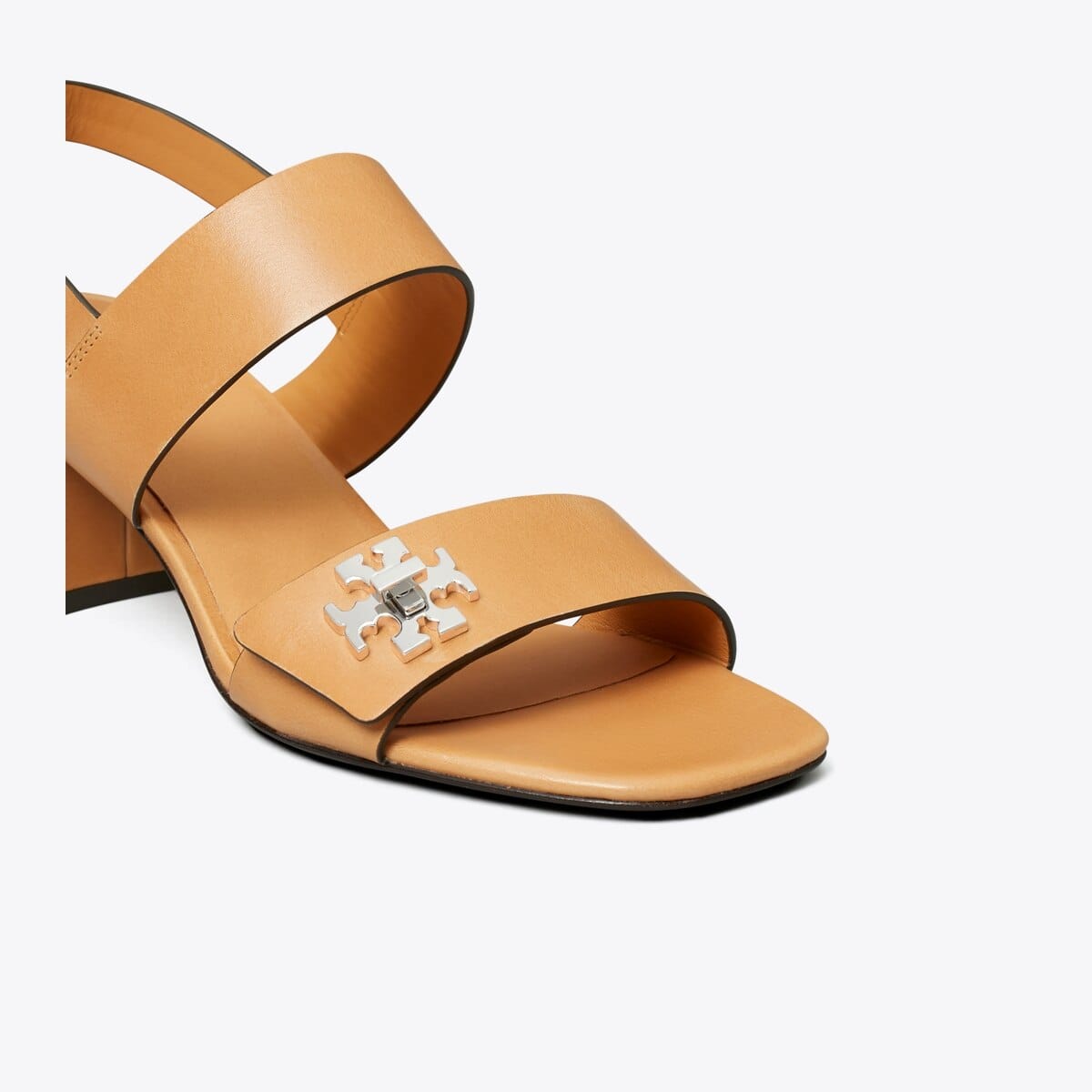 Turnlock Heeled Sandal