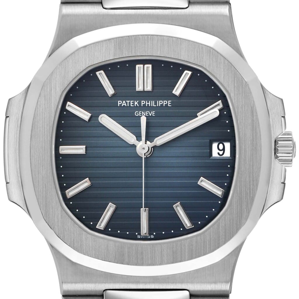 Nautilus (Reference 5711/1A-001). A 40mm stainless steel automatic wristwatch with date. 2007