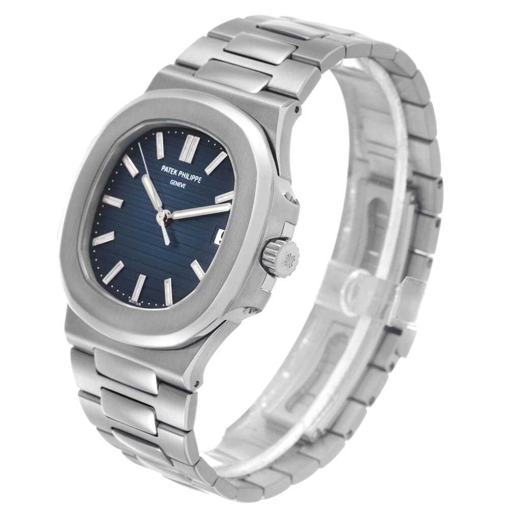 Nautilus (Reference 5711/1A-001). A 40mm stainless steel automatic wristwatch with date. 2007
