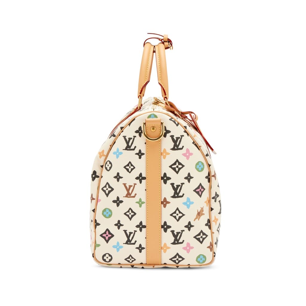 Tyler, the Creator Vanilla Craggy Monogram Keepall Bandouliere 45 Gold Hardware, 2024