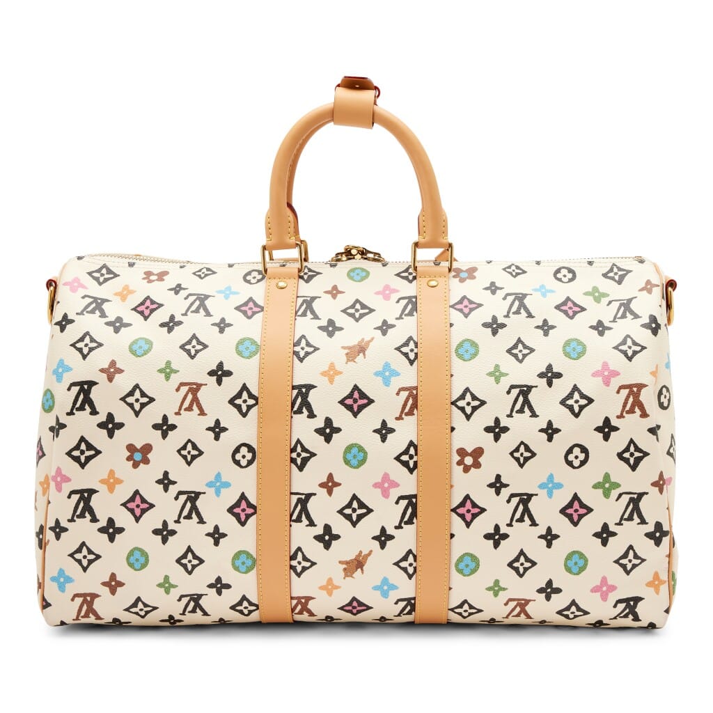 Tyler, the Creator Vanilla Craggy Monogram Keepall Bandouliere 45 Gold Hardware, 2024