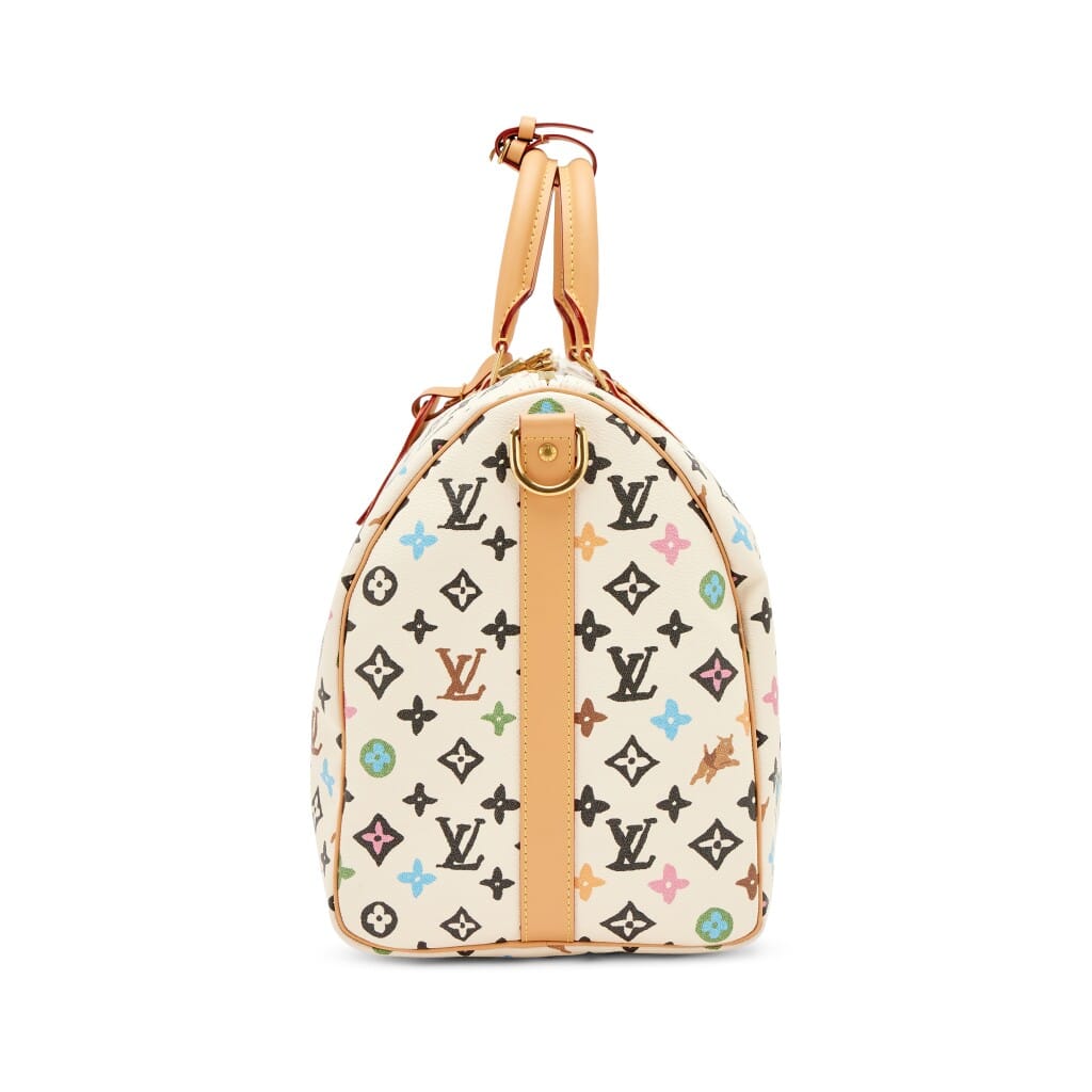 Tyler, the Creator Vanilla Craggy Monogram Keepall Bandouliere 45 Gold Hardware, 2024