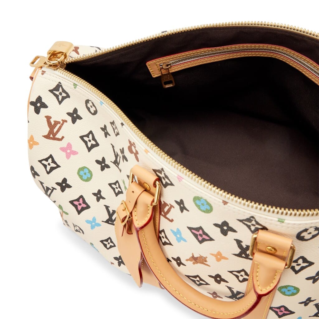 Tyler, the Creator Vanilla Craggy Monogram Keepall Bandouliere 45 Gold Hardware, 2024