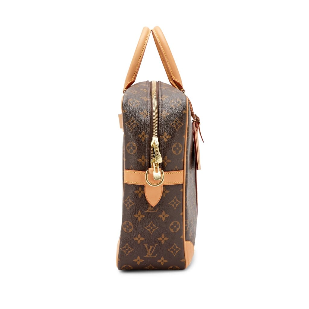 Monogram Coated Canvas Porte-Documents Voyage GM Briefcase Gold Hardware, 2010