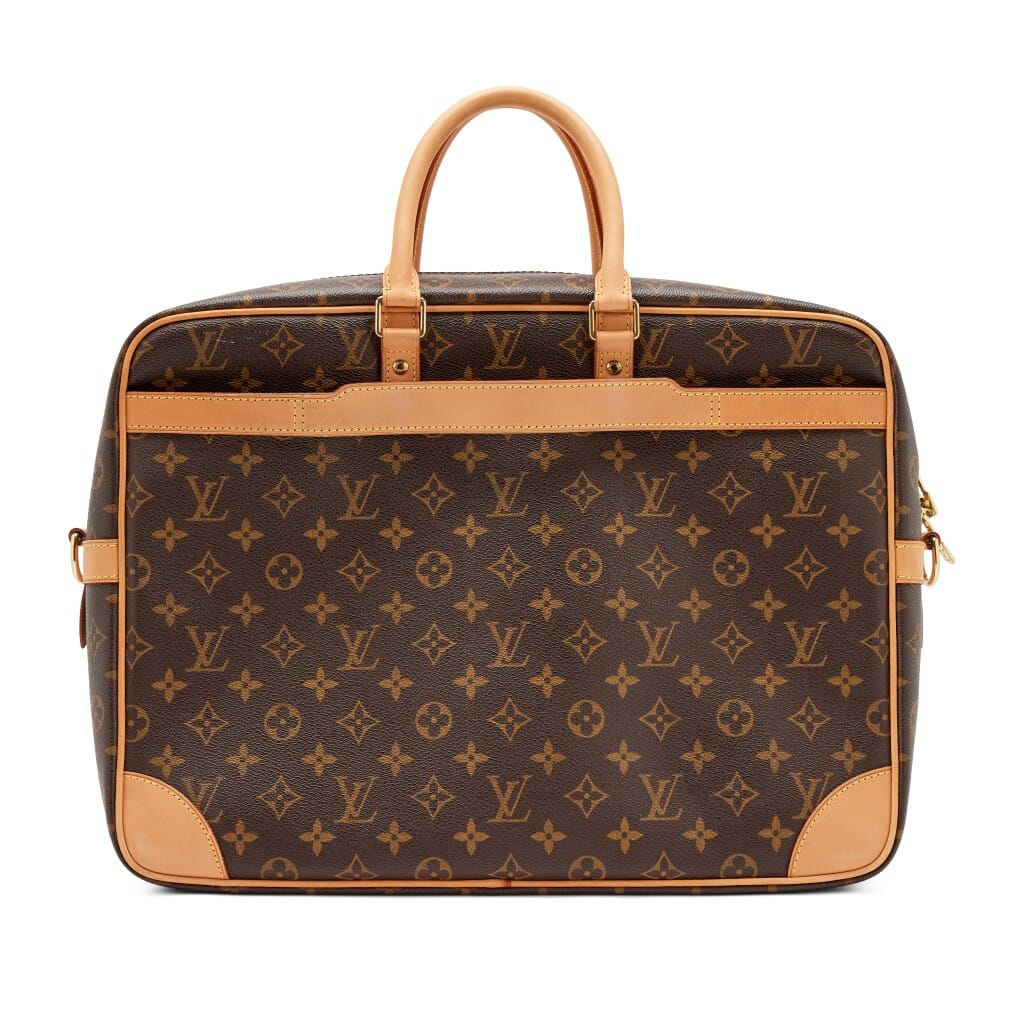 Monogram Coated Canvas Porte-Documents Voyage GM Briefcase Gold Hardware, 2010
