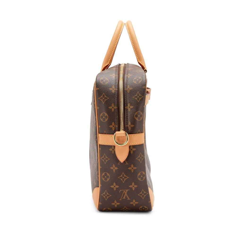 Monogram Coated Canvas Porte-Documents Voyage GM Briefcase Gold Hardware, 2010