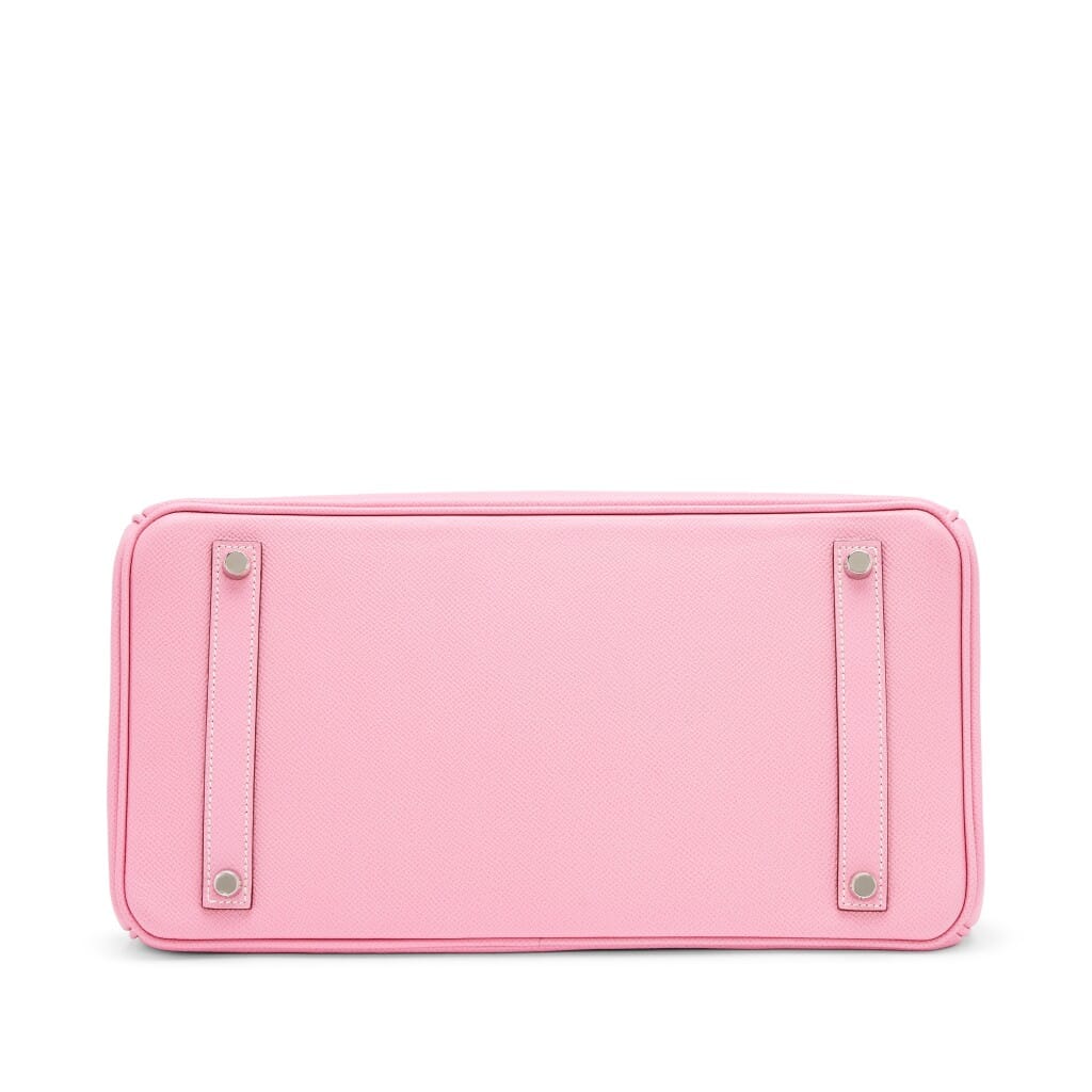 Bubblegum Pink 5P Epsom HSS Birkin 35 Palladium Hardware, 2011