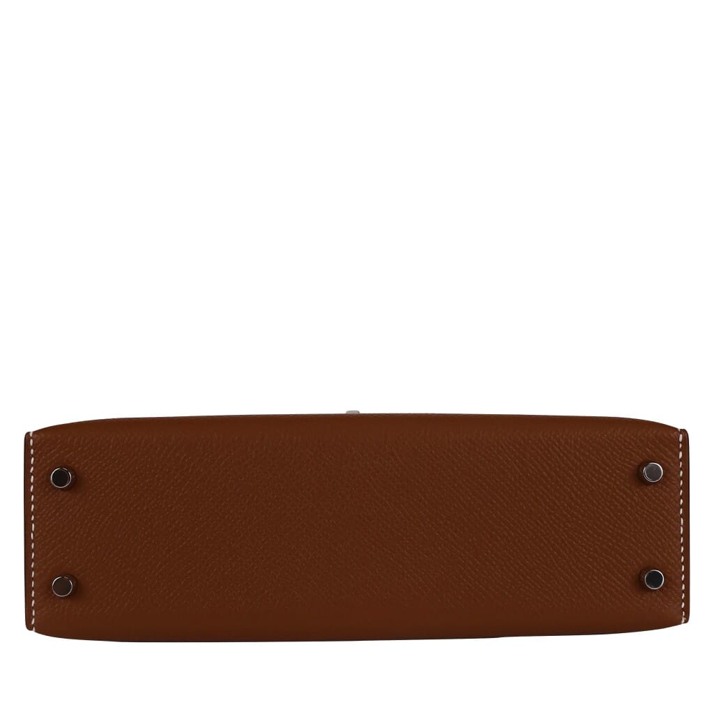 Gold Epsom Mini Kelly 20 II Palladium Hardware, 2026