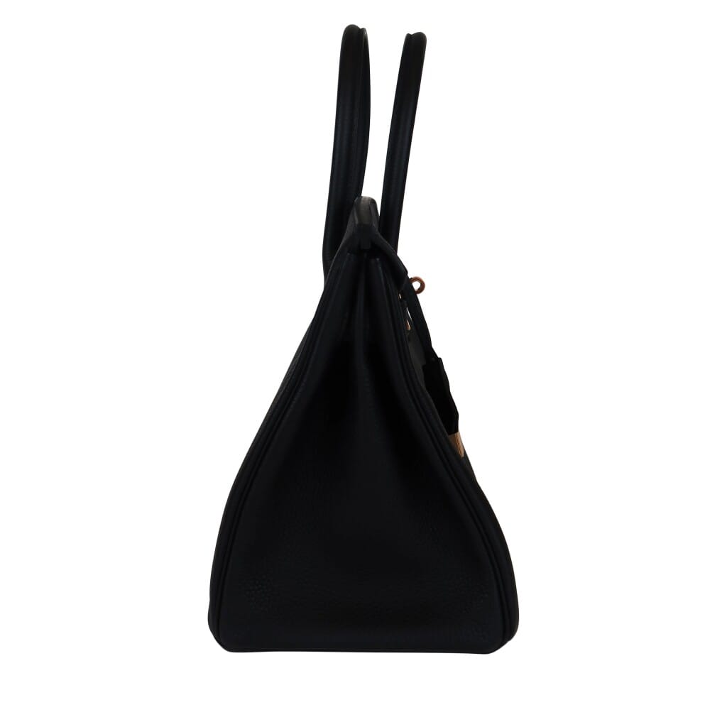 Black Togo Birkin 30 Rose Gold Hardware, 2020