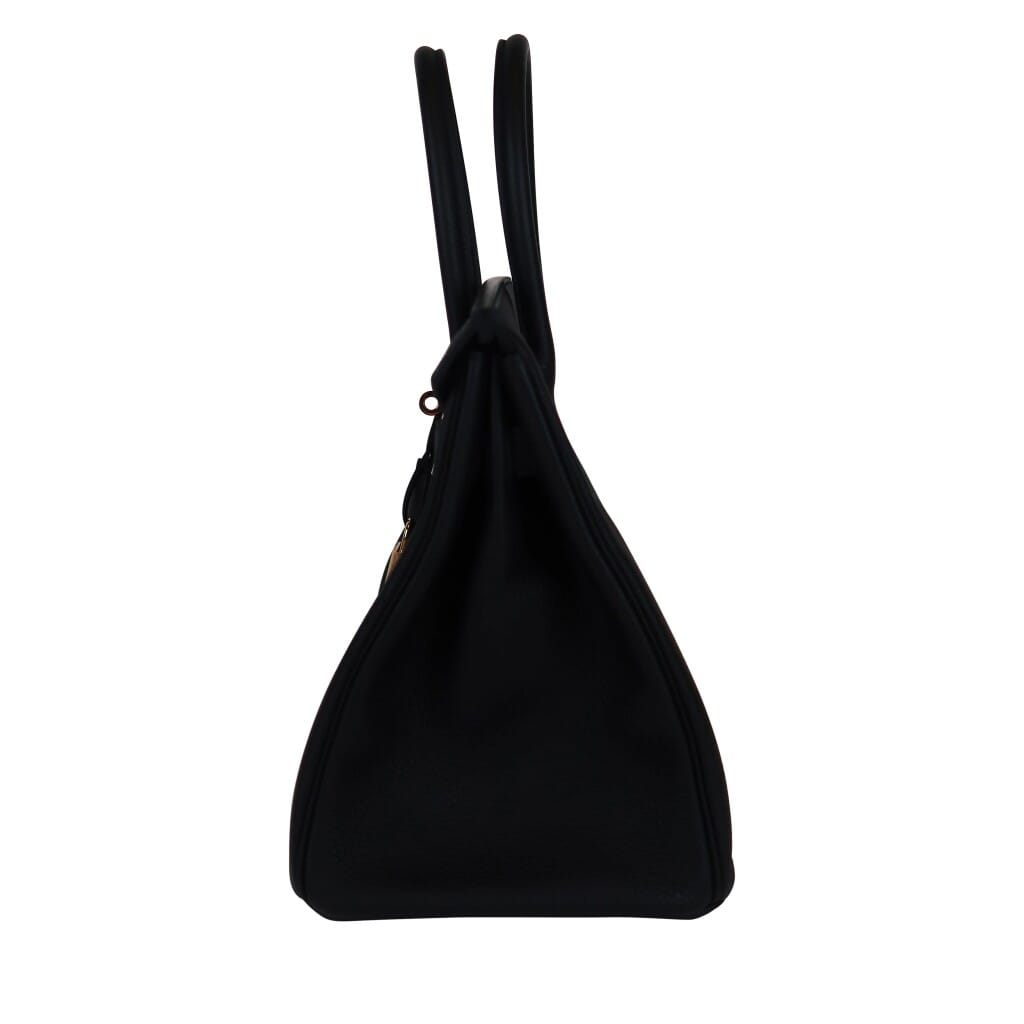 Black Togo Birkin 30 Rose Gold Hardware, 2020