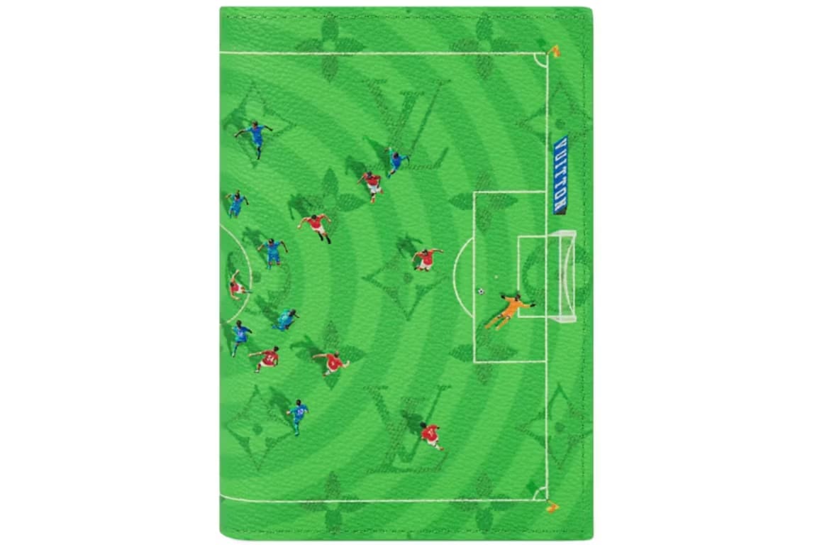 Louis Vuitton Football Passport Cover Green
