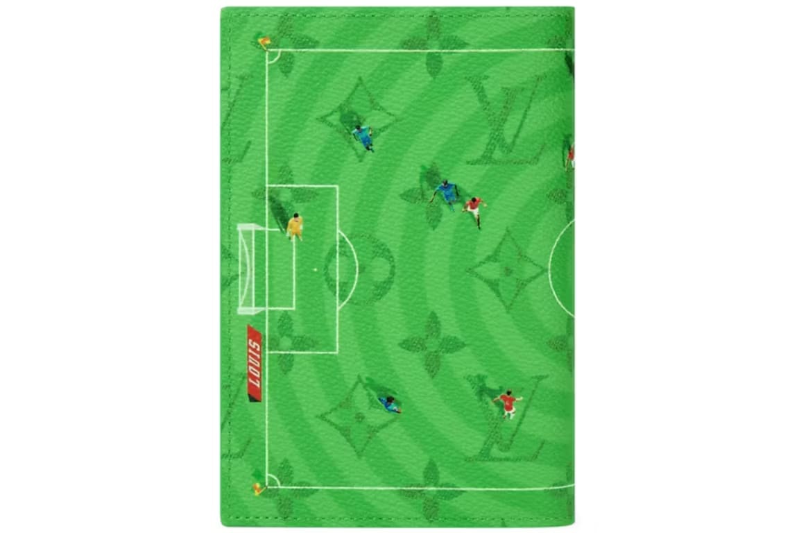Louis Vuitton Football Passport Cover Green