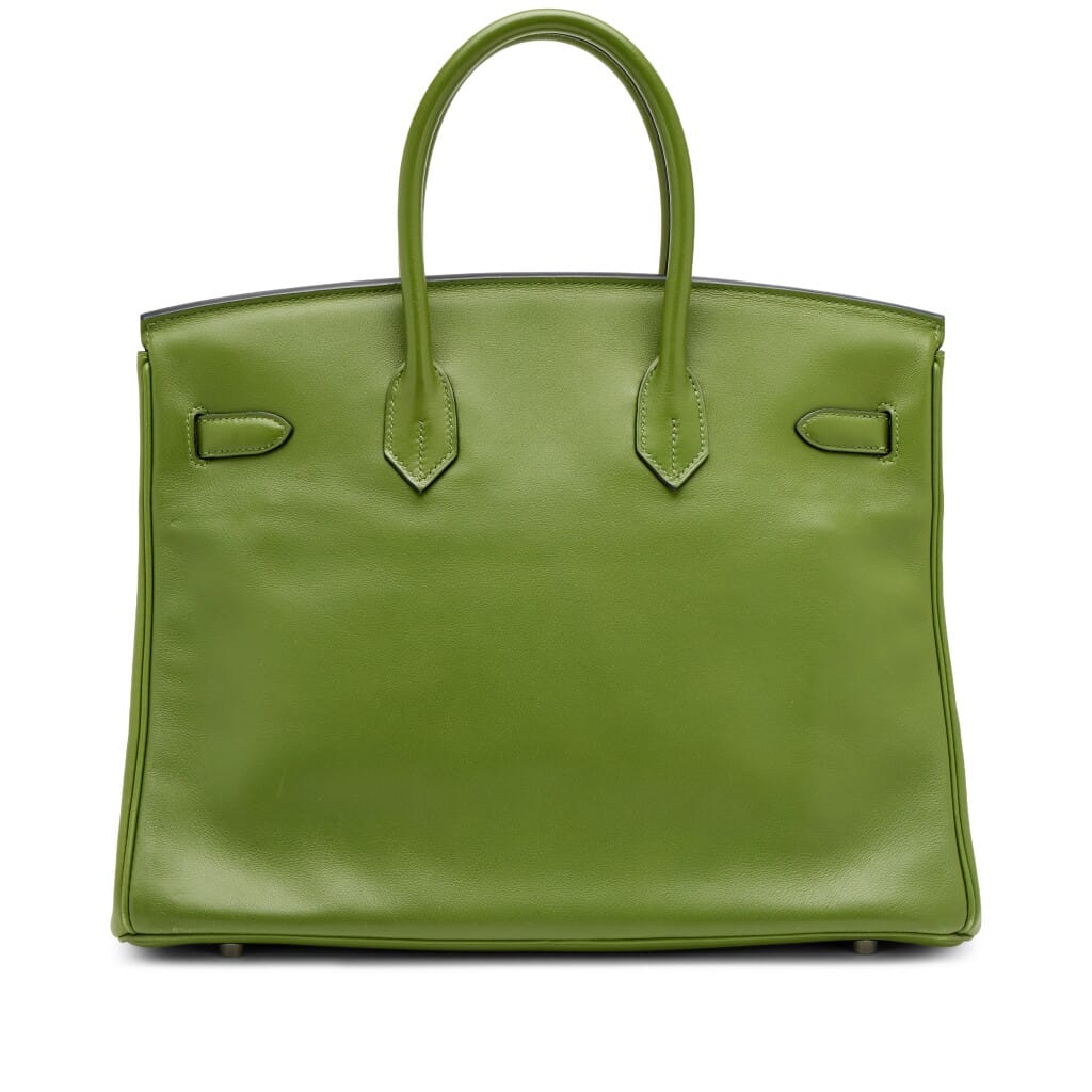 Pelouse Swift Birkin 35 Palladium Hardware, 2009