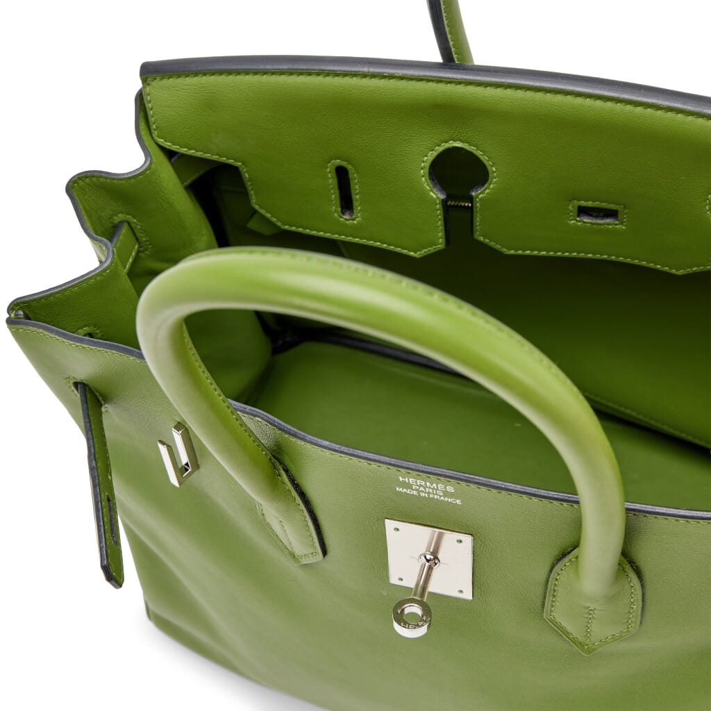 Pelouse Swift Birkin 35 Palladium Hardware, 2009