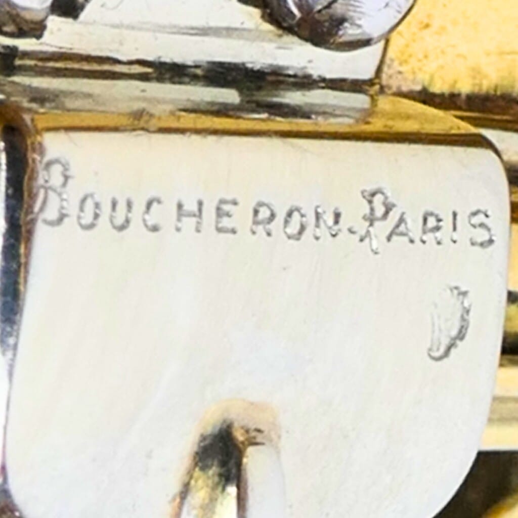 Vintage Gold, Platinum, Ruby and Diamond Cuff Bracelet