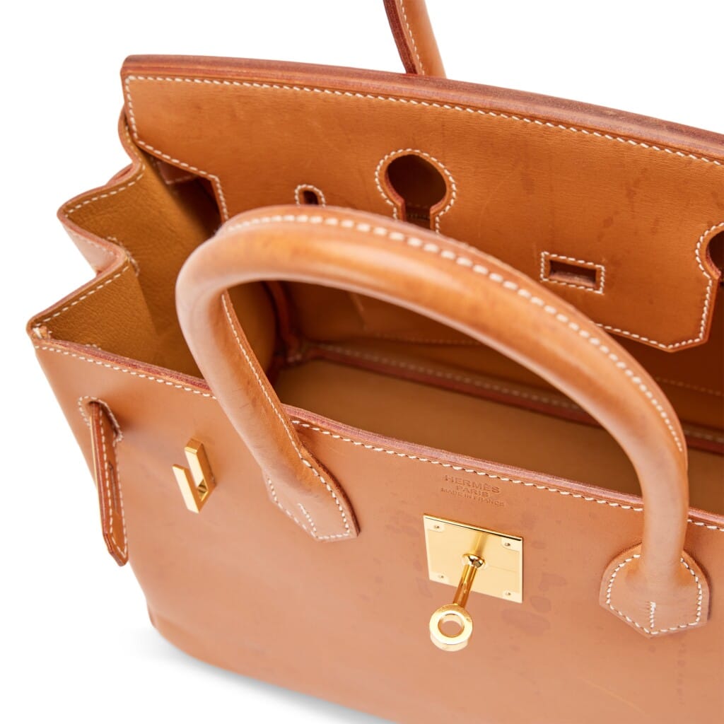 Natural Sable Vache Naturelle Birkin 30 Gold Hardware, 2020