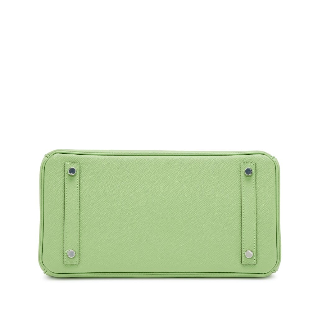 Vert Criquet Epsom Birkin 30 Palladium Hardware, 2020