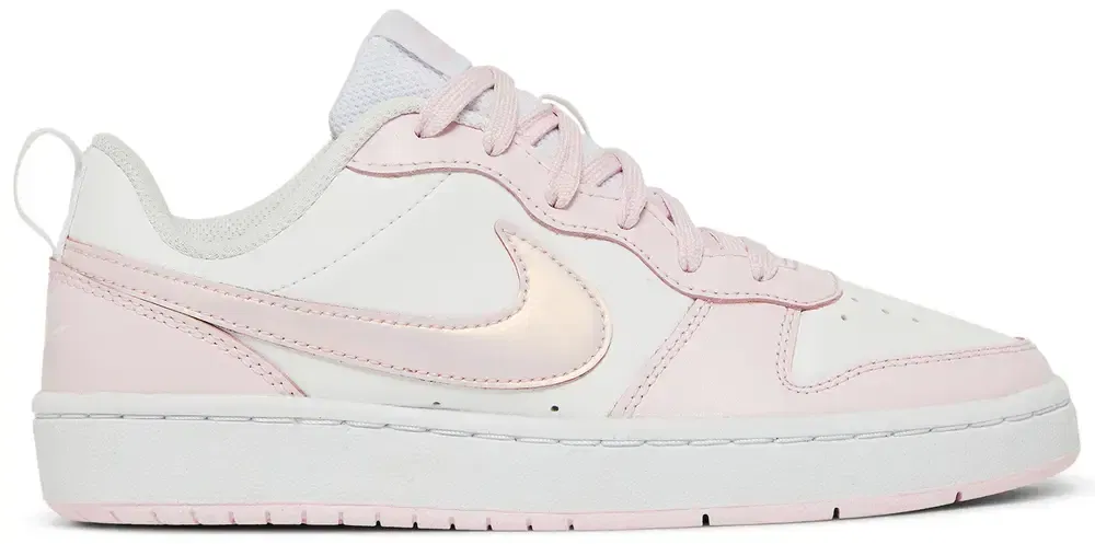 Nike Court Borough Low 2 SE GS 'White Pink Foam'