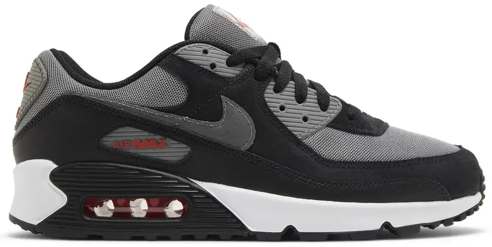 Nike Air Max 90 'Black Pewter Red'