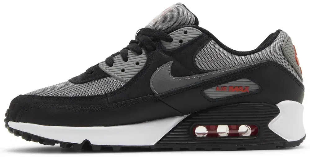 Nike Air Max 90 'Black Pewter Red'