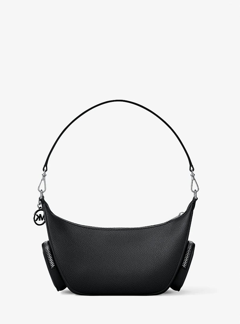 Merritt Small Pebbled Leather Convertible Crossbody Bag