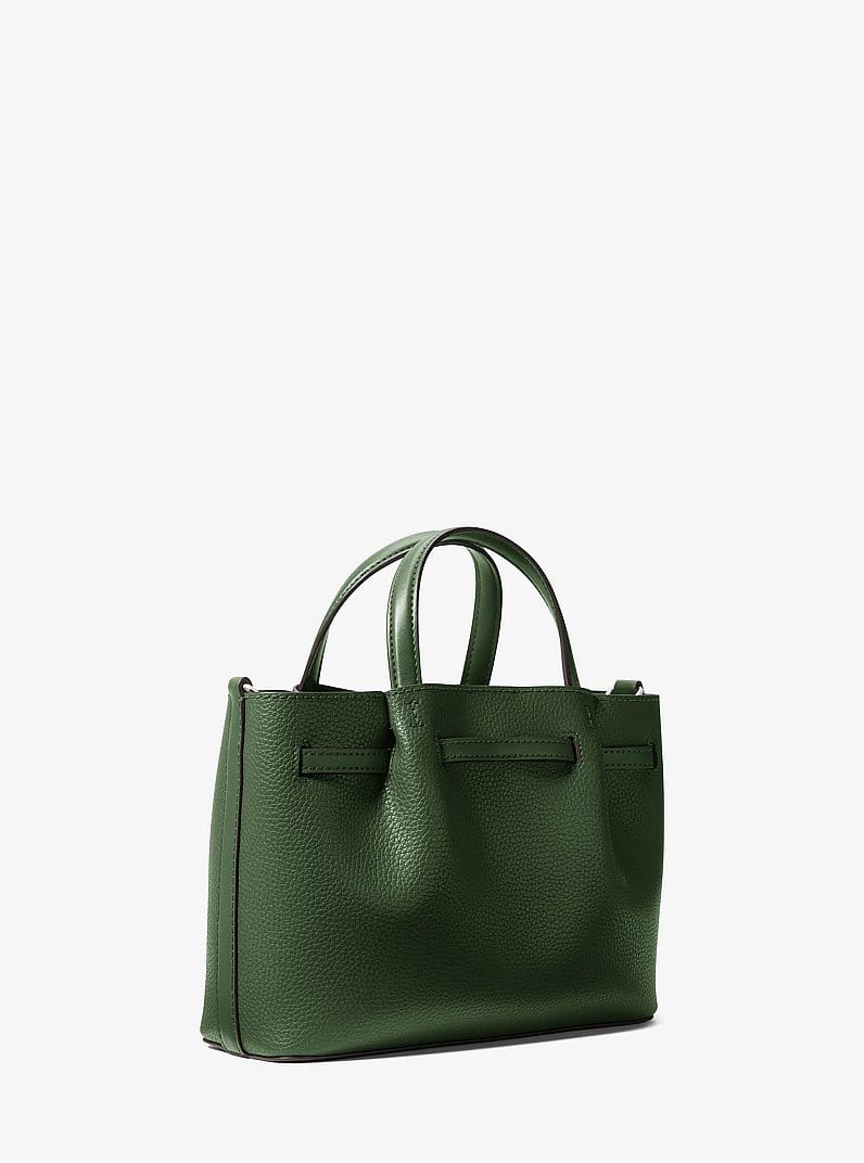 Carson Small Pebbled Leather Satchel
